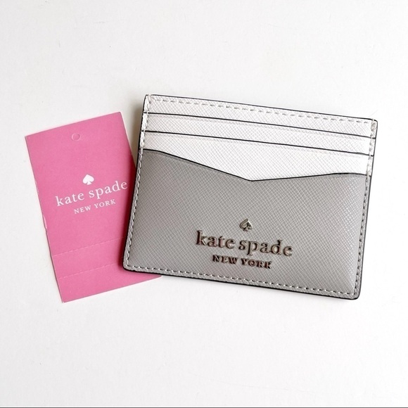 Kate Spade Colorblock Slim Card Wallet - Picture 4 of 11